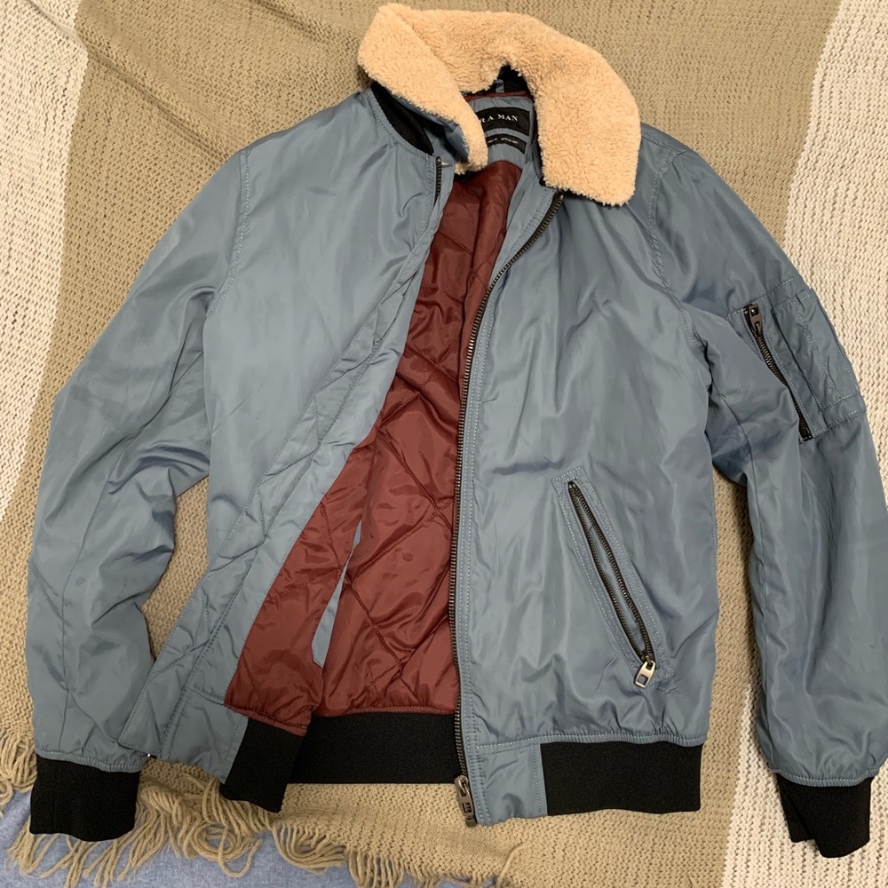 ZARA MAN BOMBER JACKET